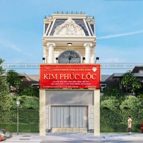 Thiết kế tiệm vàng Kim Phúc Lộc ở Long Khánh, Đồng Nai